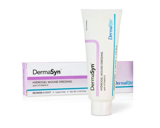hydrogel wound dressing Hydrogel Wound Dressing Dermasyn® 3 oz. Gel / Amorphous NonSterile