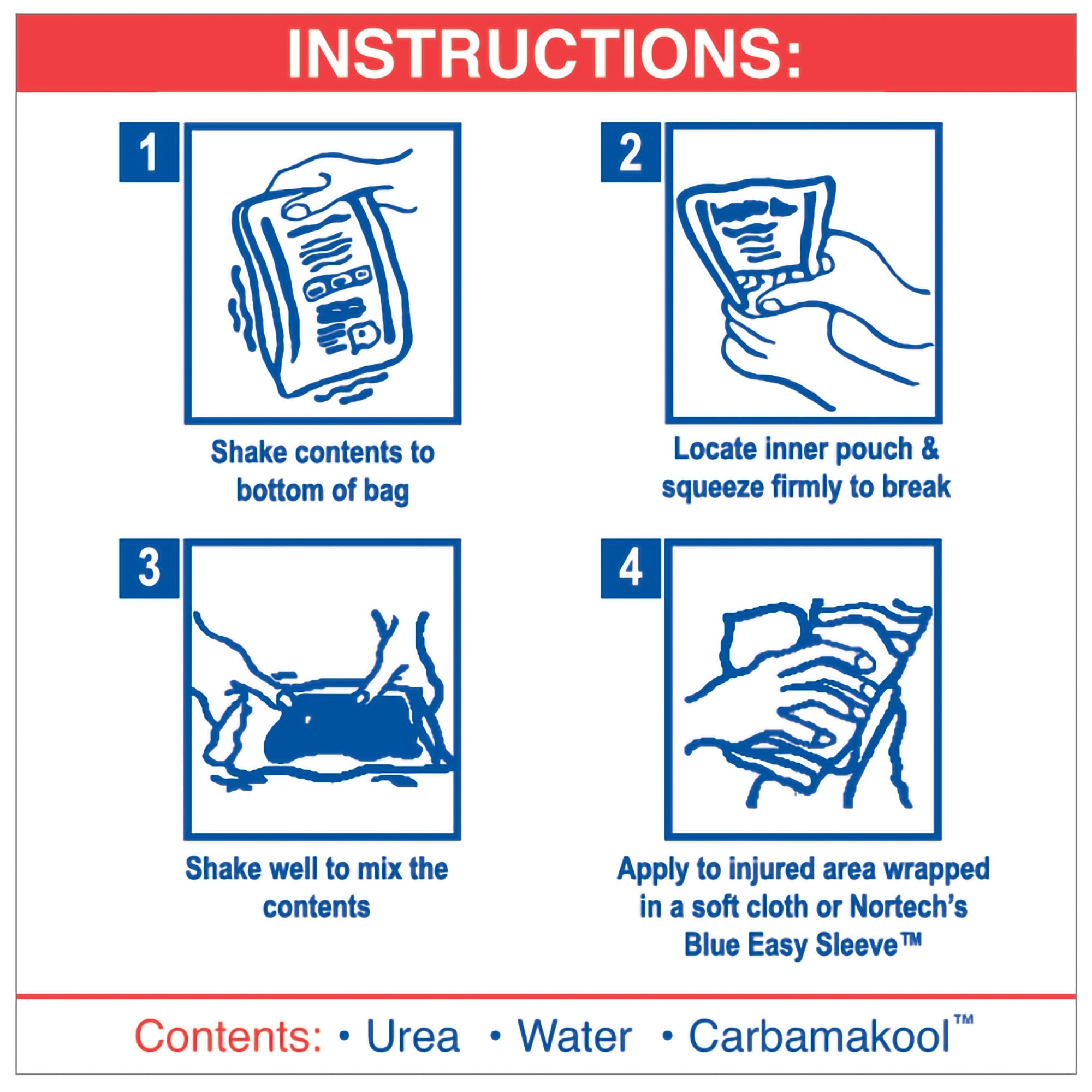 Instant Cold Pack InstaKool™ General Purpose Small 4 X 6 Inch