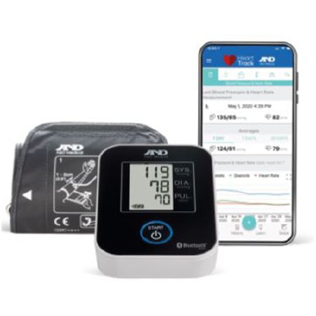 A&D Medical Deluxe Connected Blood Pressure Monitor