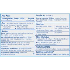 Claritin Allergy 24 Hour Tablets