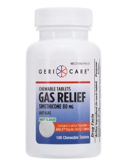 Gas Relief - Simethicone Chewable Tablets 80mg