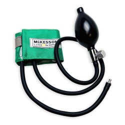 Reusable Blood Pressure Cuff and Bulb McKesson LUMEON™ 13.9 to 19.5 cm Arm Nylon Cuff Child Cuff