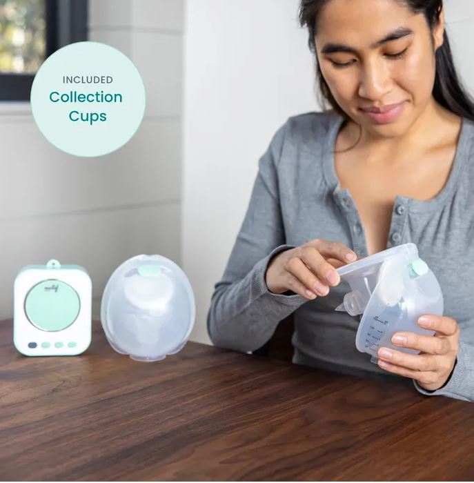 Motif Roam™ Breast Pump With Breast Milk Collection Cups