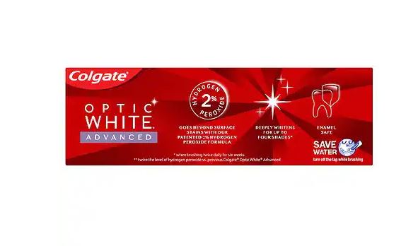 Colgate Optic White Advanced Whitening Toothpaste