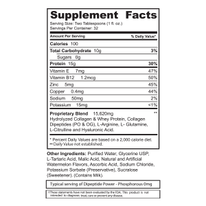 Dipeptide Power® Wound Healing Supplement Watermelon