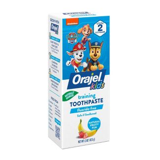 Orajel Kids Paw Patrol Training Toothpaste Natural Fruity Fun