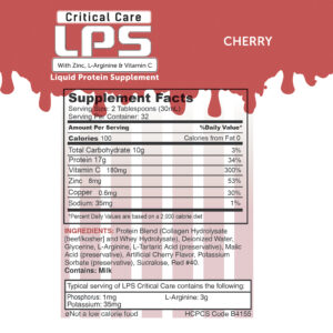 LPS Critical Care® Protein Supplement