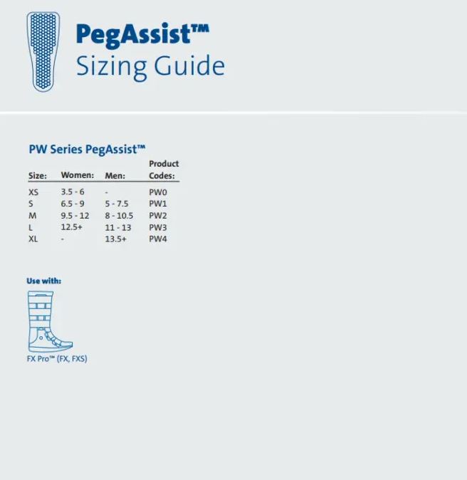 Darco PegAssist Walker Off-Loading Insole System