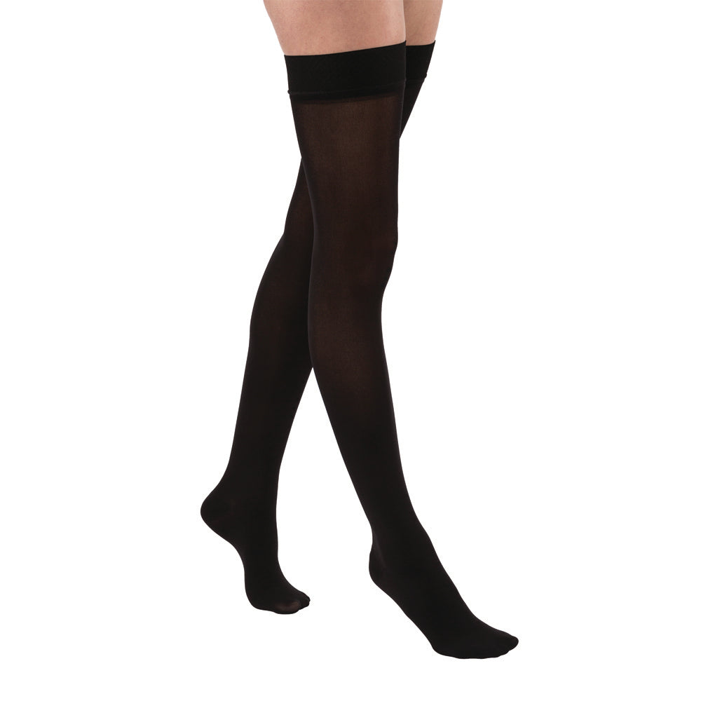 JOBST Relief Compression Stockings 20-30 mmHg Thigh High, with Silicone Dot Band