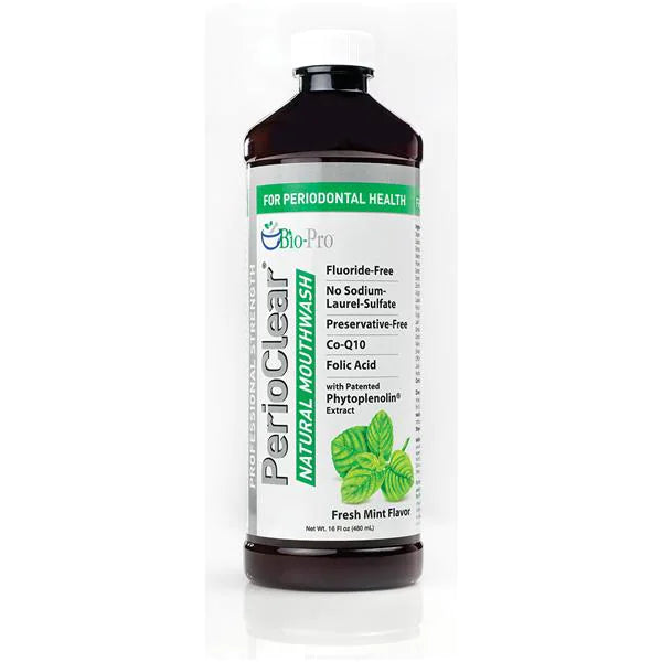 Bio-Pro PerioClear Fresh Mint Mouthwash