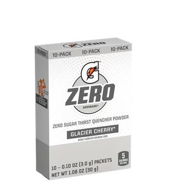Gatorade G ZERO Electrolyte Powder No Sugar Glacier Cherry
