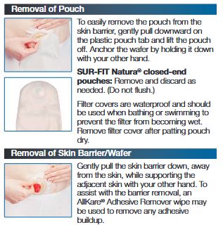 Natura + Drainable Pouch With Invisiclose And Filter, Opaque