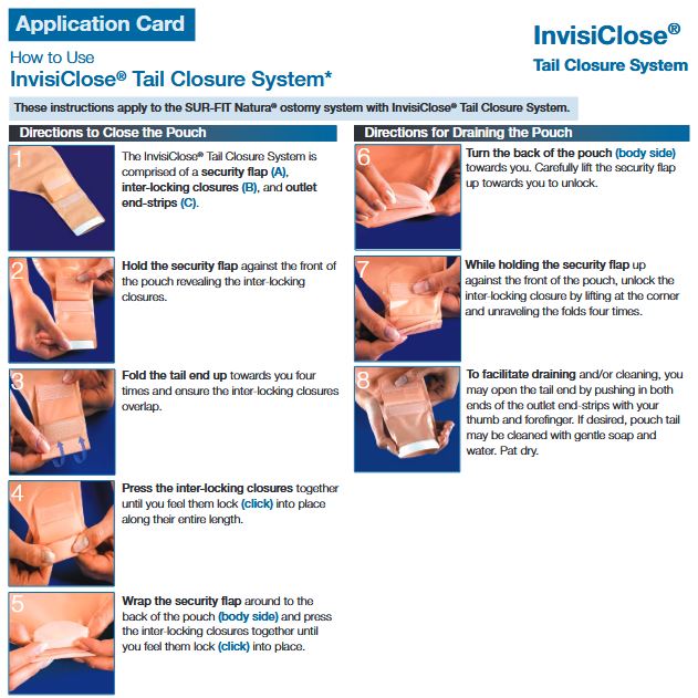 Natura + Drainable Pouch With Invisiclose And Filter, Opaque