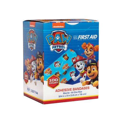 Paw Patrol™ Adhesive Bandages 3/4" x 3"