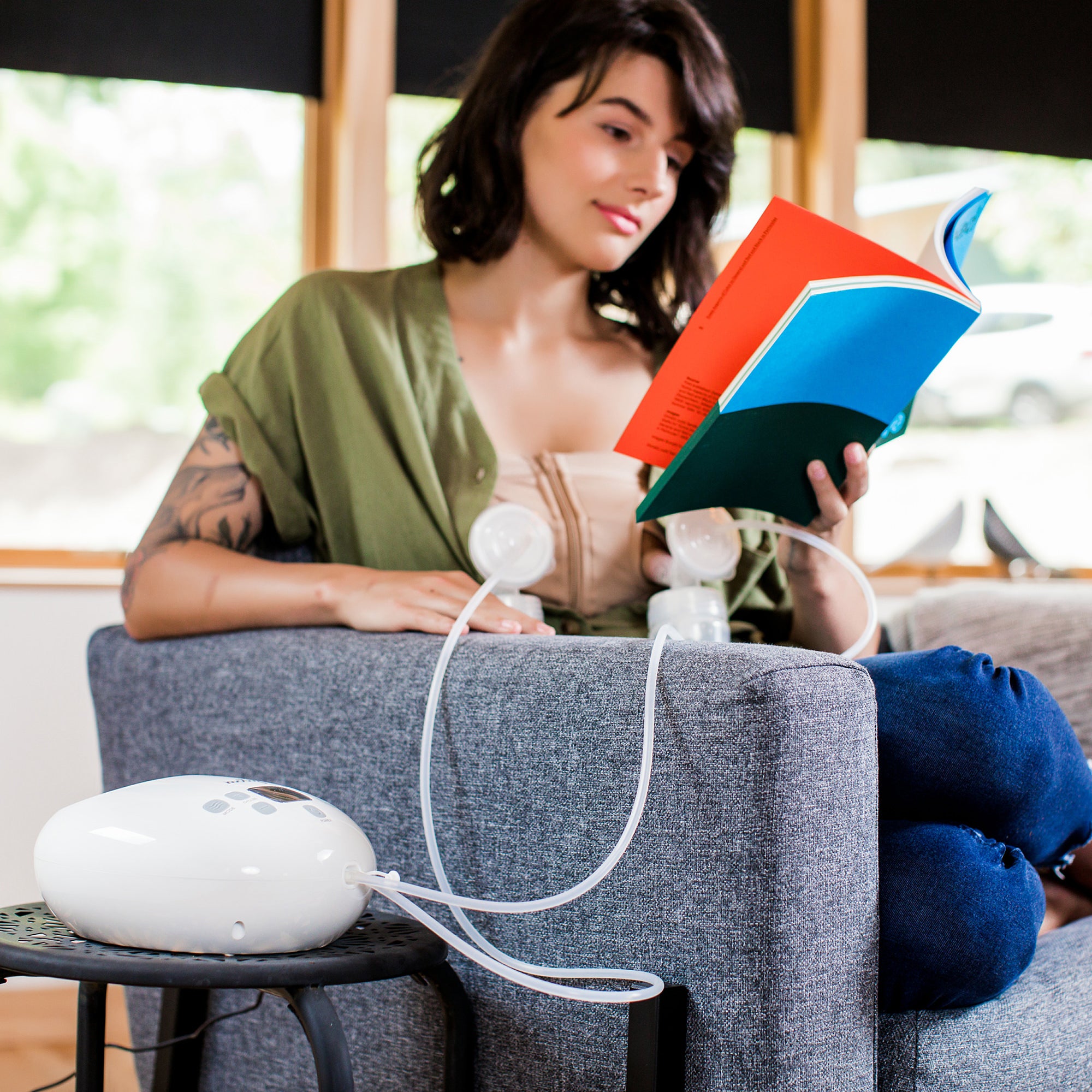 Motif Medical Luna Breast Pump - Rechargeable Battery-Operated