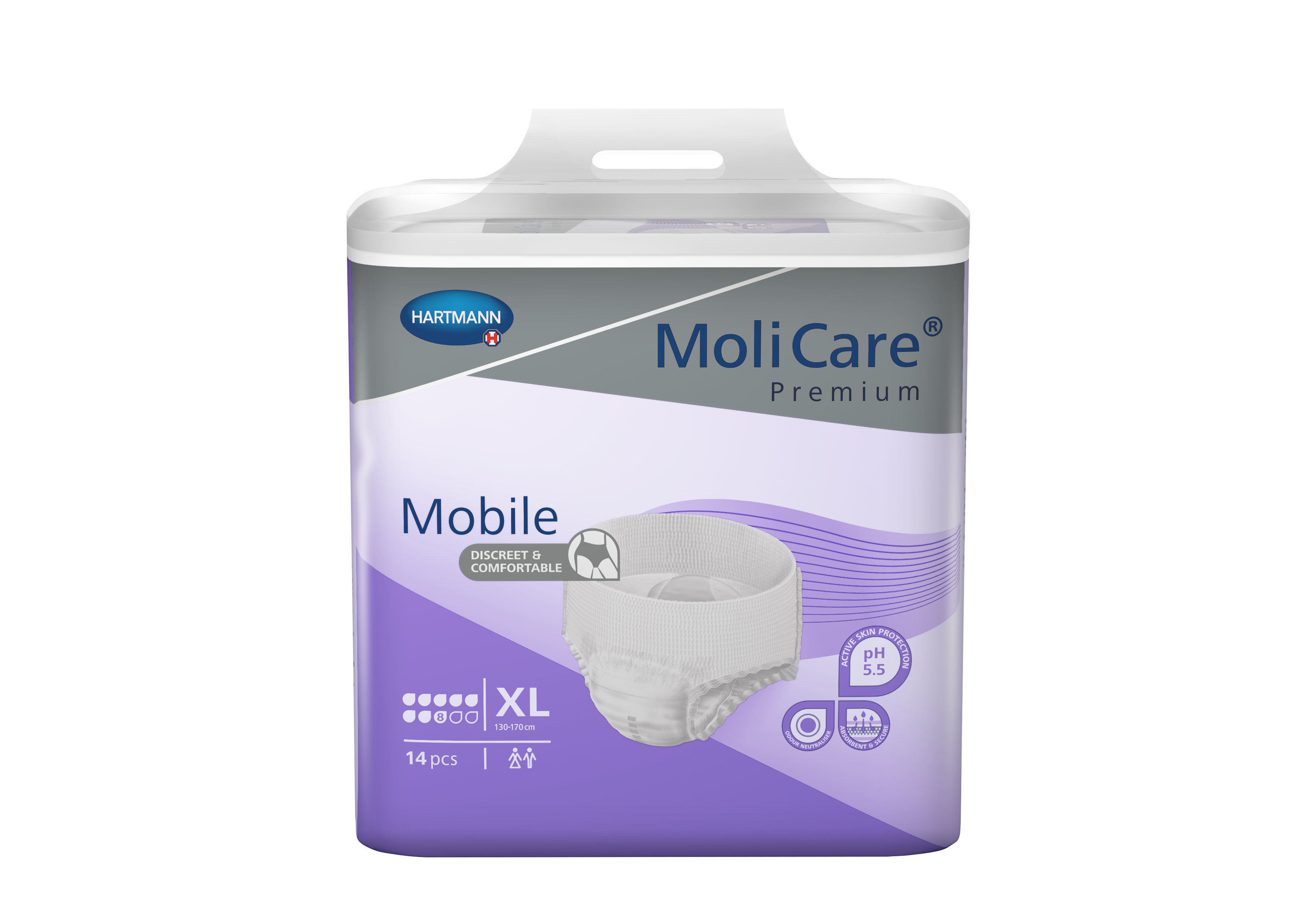 MoliCare Premium Elastic 8D Incontinence Briefs