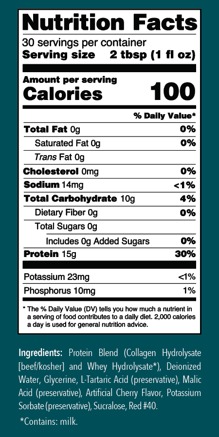 ProHeal Liquid Protein 30oz Bottle