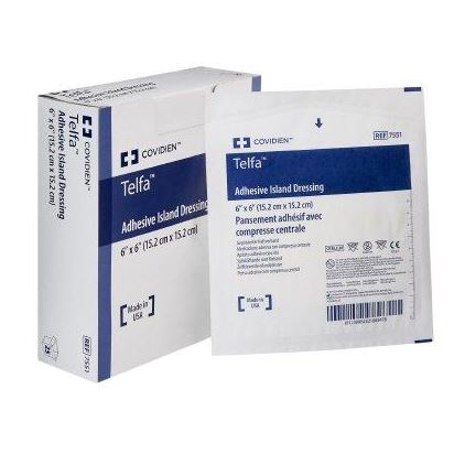 Telfa Adhesive Island Dressing