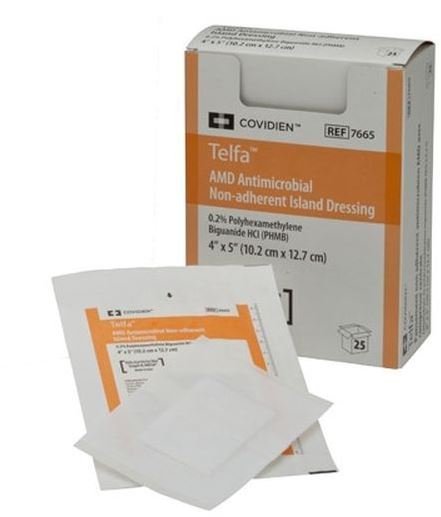 Telfa Island AMD Antimicrobial Dressing