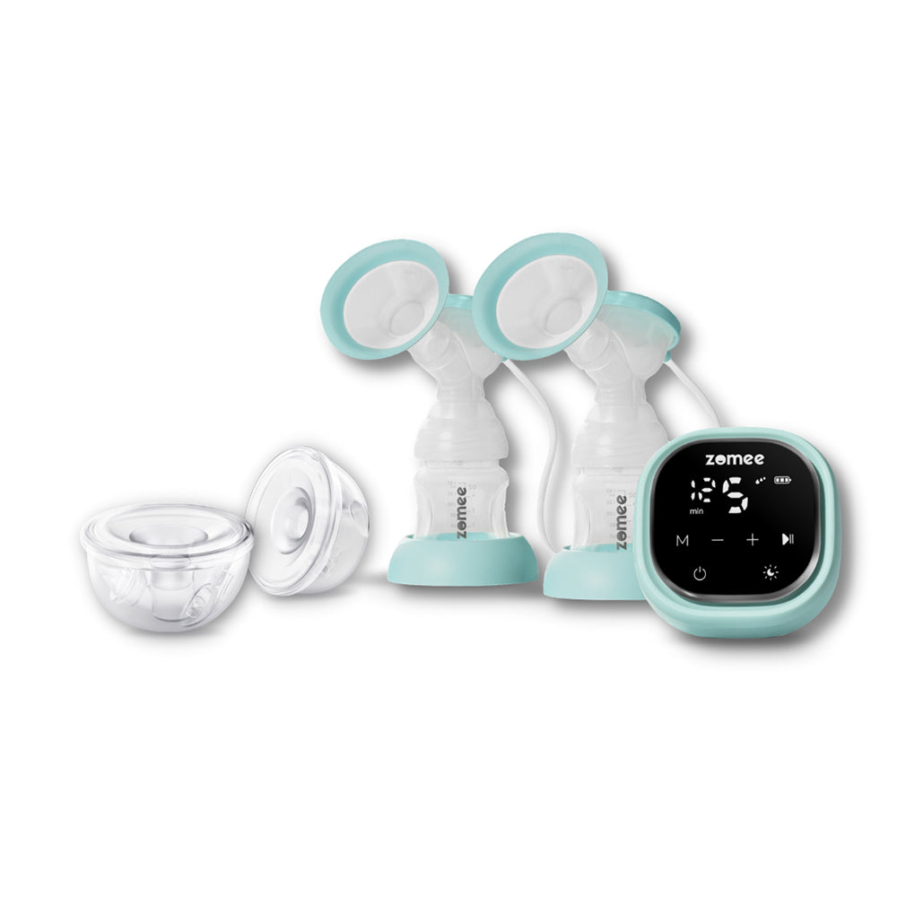 Zomee Z2 Breast Pump With Hands Free Cups