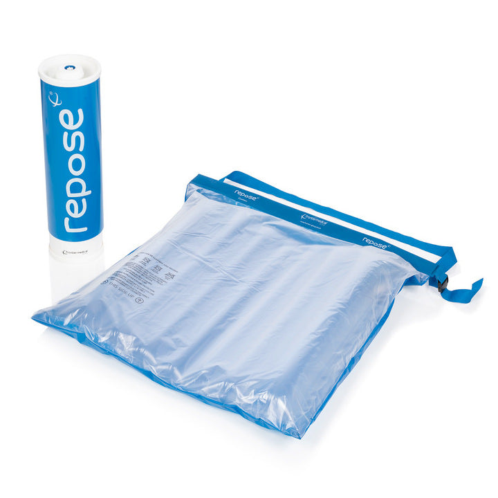 Repose Storage Is Also The Pump and Inflated Seat Cushion