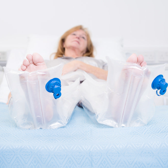 Repose Inflatable Foot Protectors and Pump