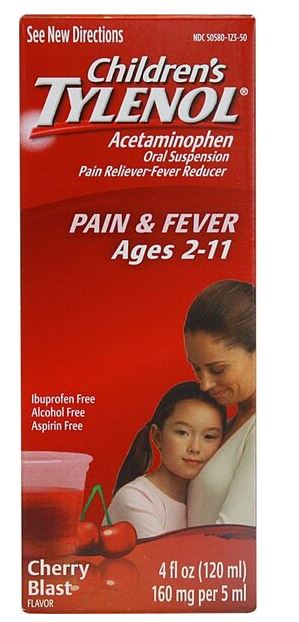 Children's Tylenol Liquid Cherry