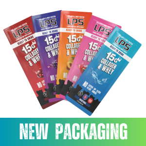 LPS® Collagen & Whey Protein Supplement – Individual Packets