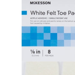 Callus Pad McKesson Pedi-Pads Size 105 Adhesive Foot
