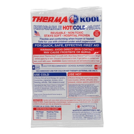 Hot / Cold Pack Therma-Kool® Knee / Shoulder 6 X 9 Inch Polyethylene Laminate / Gel Reusable