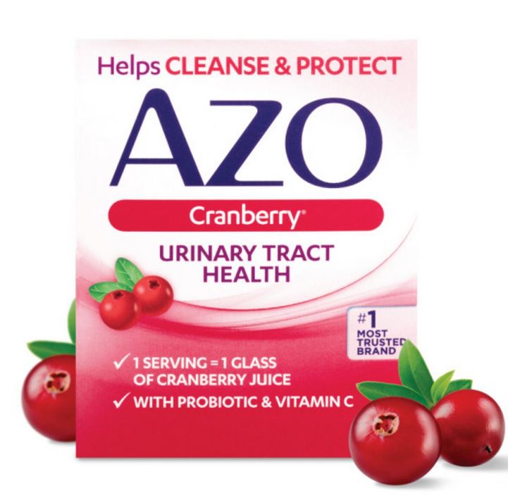 Azo Cranberry Caplets Helps Cleanse & Protect Uninary Tract Health