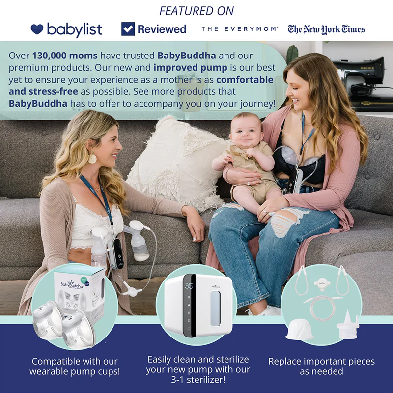BabyBuddha® 2.0 Primary Portable Breast Pump