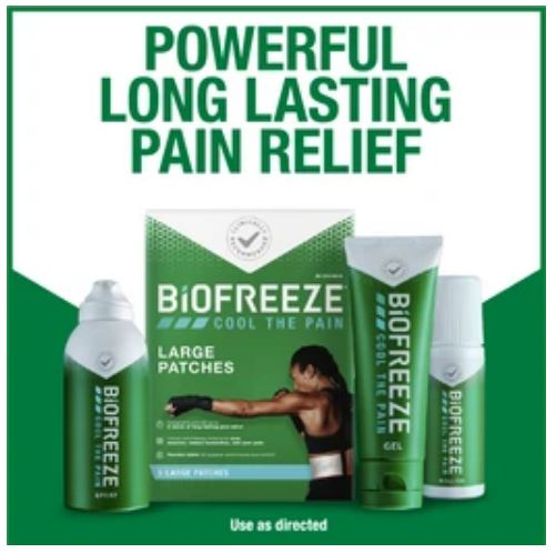 Biofreeze Gel - Powerful Long Lasting Pain Relief