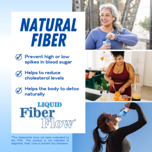 Liquid Fiber Flow® Liquid Fiber Supplement – Individual Packets