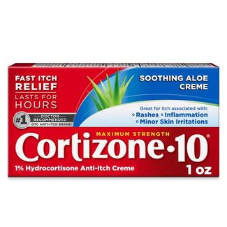 Cortizone/10 Anti-Itch Cream With Aloe 1oz Soothing Aloe Creme