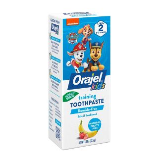 Orajel Kids Paw Patrol Training Toothpaste Natural Fruity Fun 