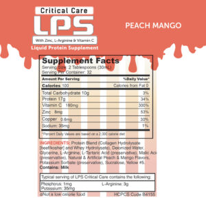 LPS Critical Care® Protein Supplement