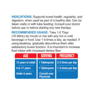 Liquid Fiber Flow® Liquid Fiber Supplement