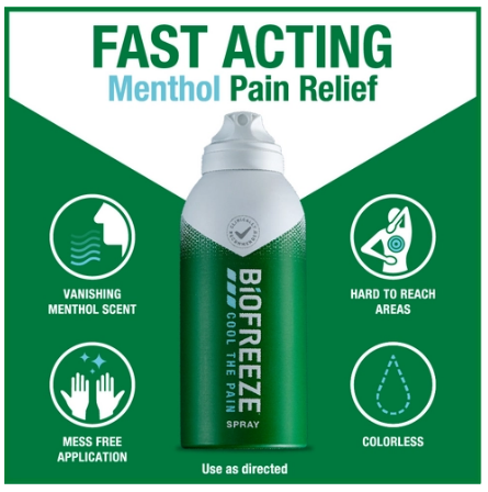 Biofreeze® Pain Relieving 360° Spray, 3 oz