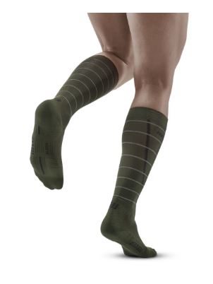CEP Reflective Tall Compression Socks Men
