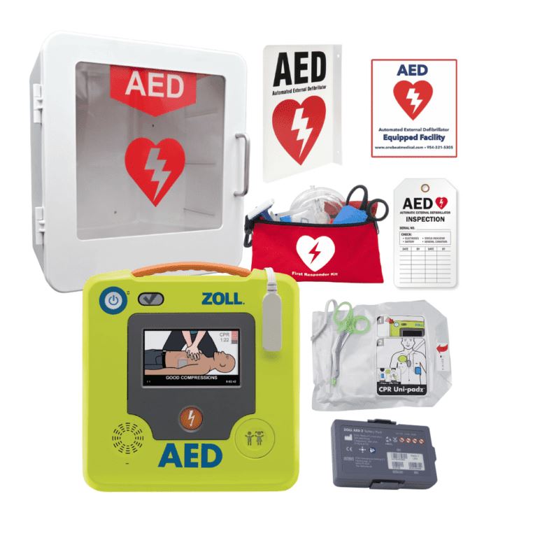 ZOLL AED 3 With Real CPR Help Complete AED Package