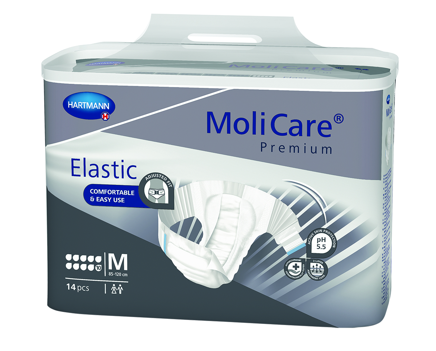 MoliCare Premium Elastic 10D Incontinence Briefs