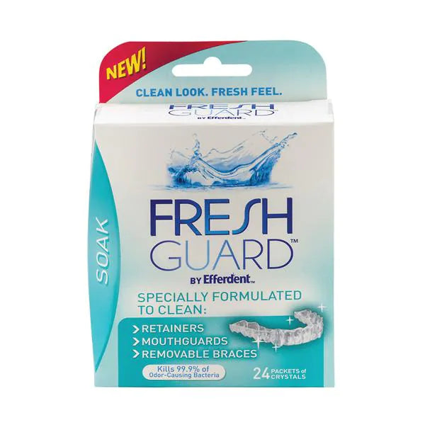 Fresh Guard By Efferdent Retainer Cleaner Effervescent Soak