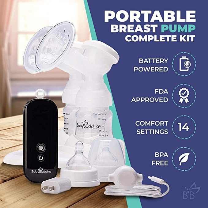 Babybuddha Double Electric Breast Pump Kit