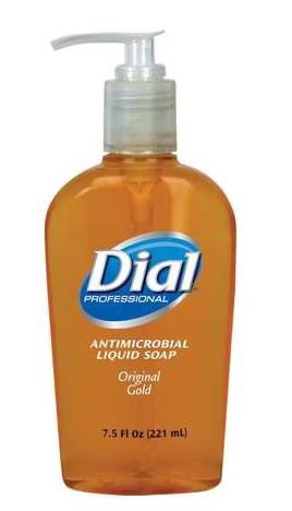 Dial Gold Antibacterial Liquid Hand Soap Pump 7.5 oz