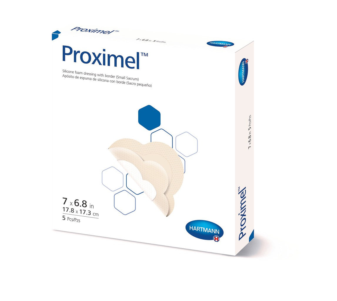 Proximel Five-Layer Silicone Foam Bordered Dressing