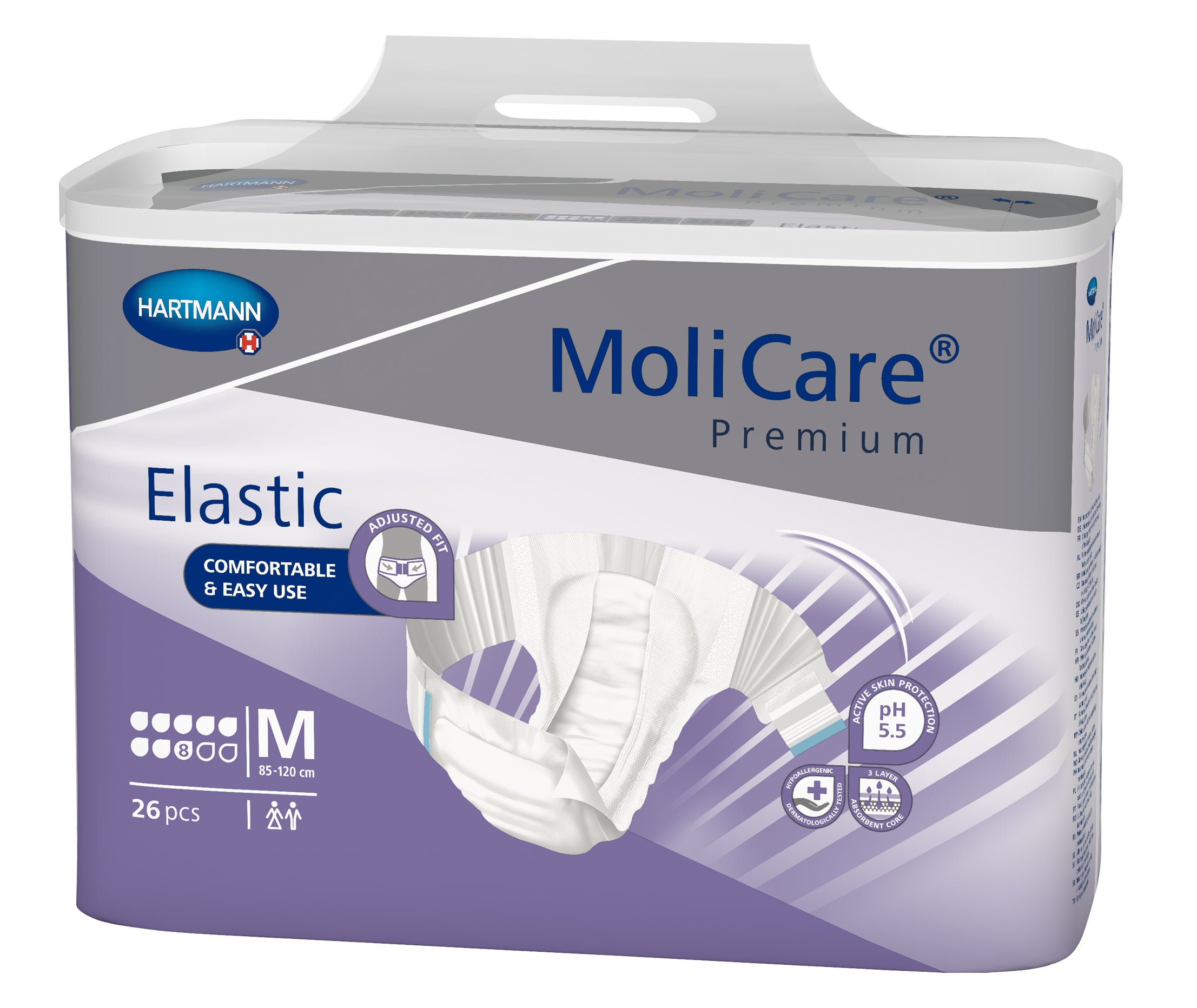 MoliCare Premium Elastic 8D Incontinence Briefs