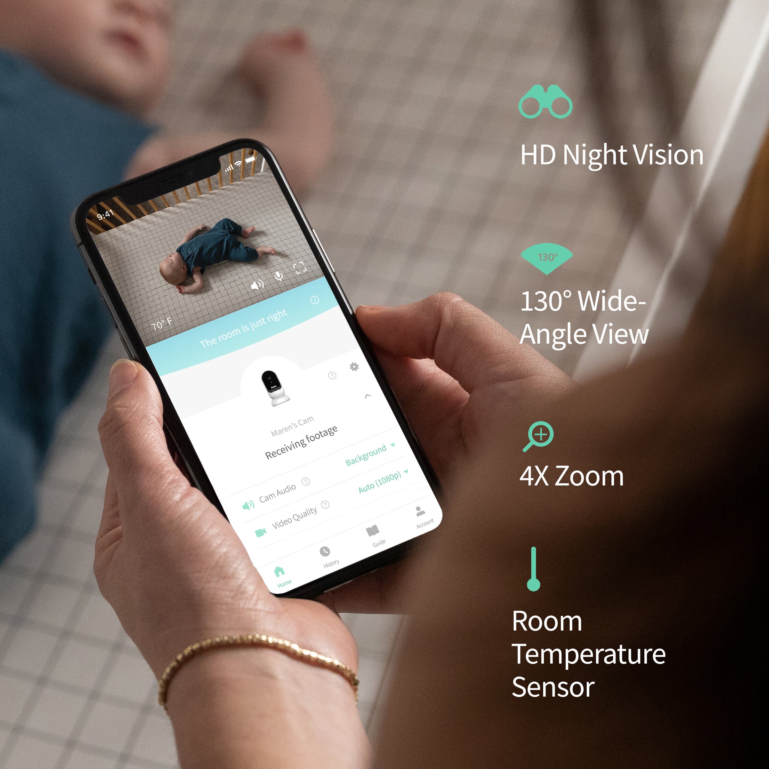 Owlet best sale camera app