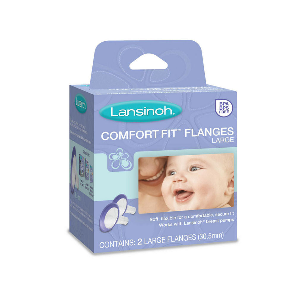 Lansinoh Comfort Fit Flanges, Large 30.5mm