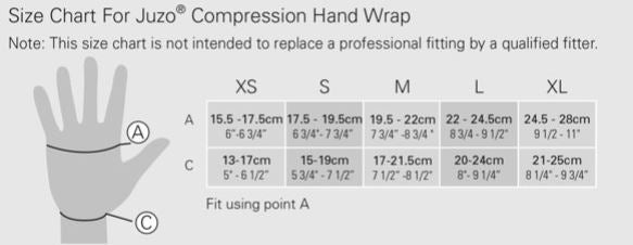 Juzo Compression Reversible Hand Wrap